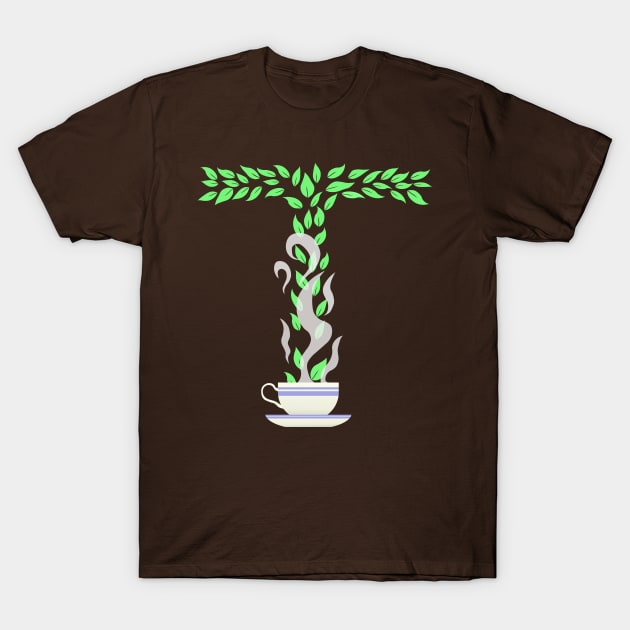 Tea T T-Shirt by StormCrow42